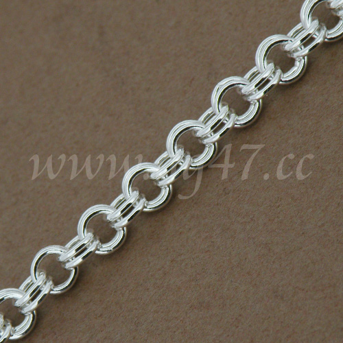 Double rolo chain Yuen Fung Jewellery